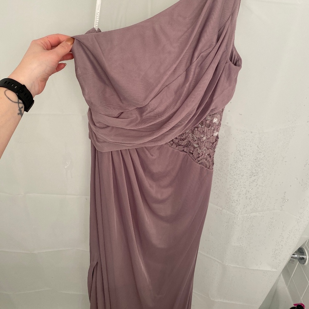 One Shoulder Bridesmaid Dress
